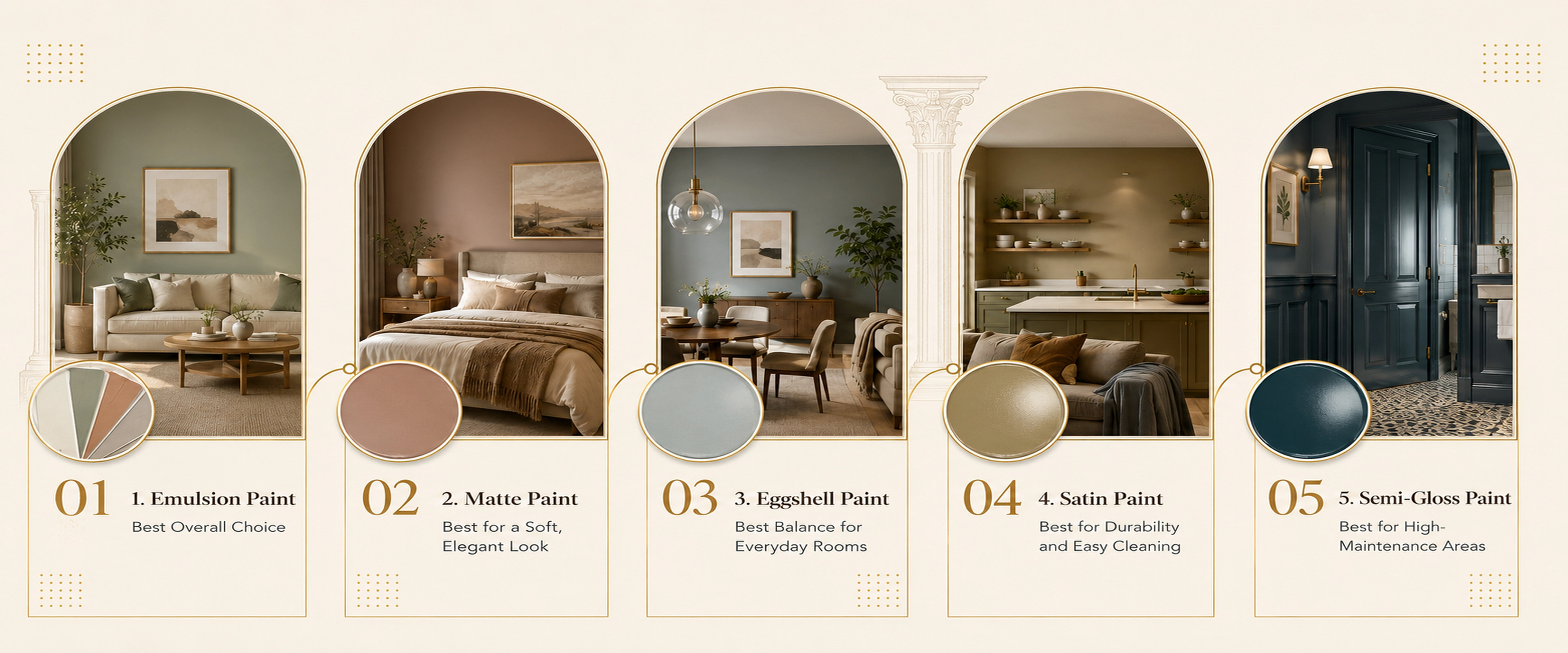 Types of Paint for Interior Walls